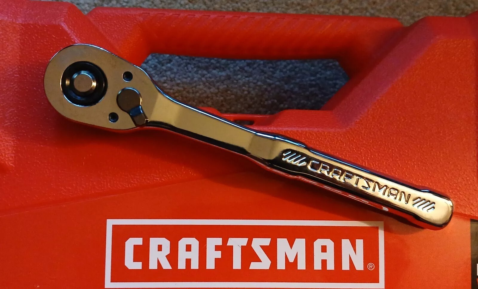CRAFTSMAN CMMT86722 3/8″ DR RATCHET 72 TOOTH POLISHED CHROME