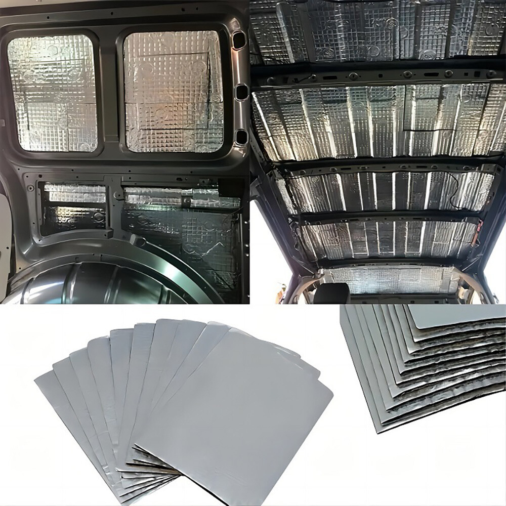 Self-adhesive Fireproof Sound Deadener Heat Insulation Mat For Car Hood Engine