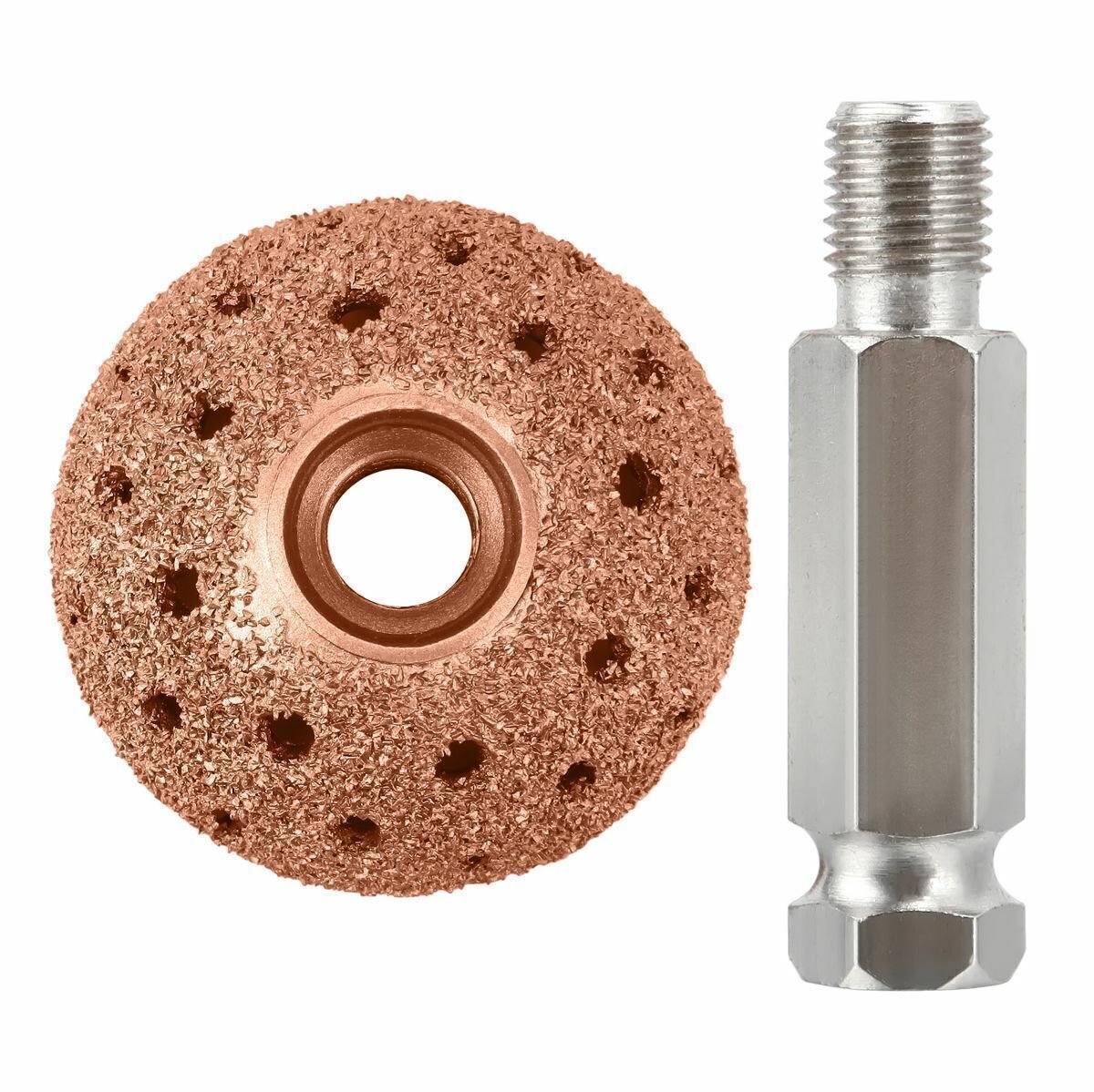 42mm Tire Grinding Head Rasp Buffer Ball Tyre Repair Hand Tool Buffing Wheel USA
