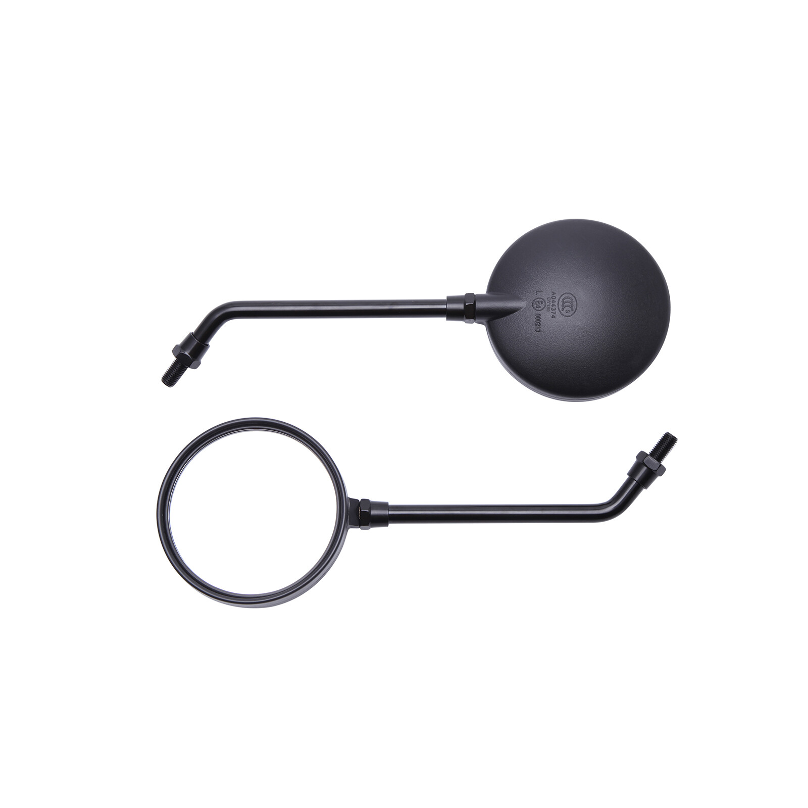 Round Motorcycle Rearview Side Mirror For Honda XR650L XR600R XR250R XR150 XR125