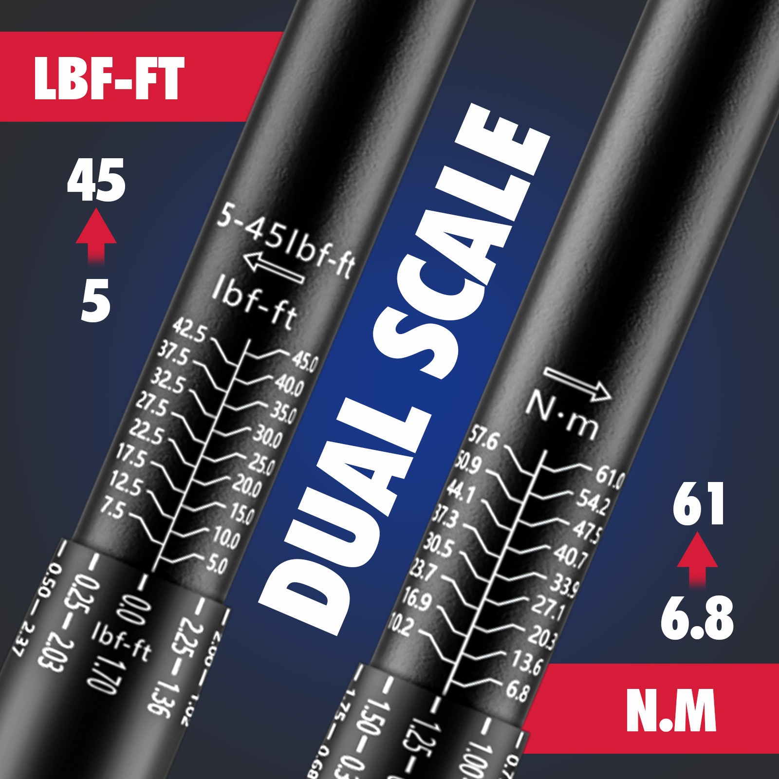 3/8″ Torque Wrench Snap Socket Professional Drive Click Ratcheting Father’s Day