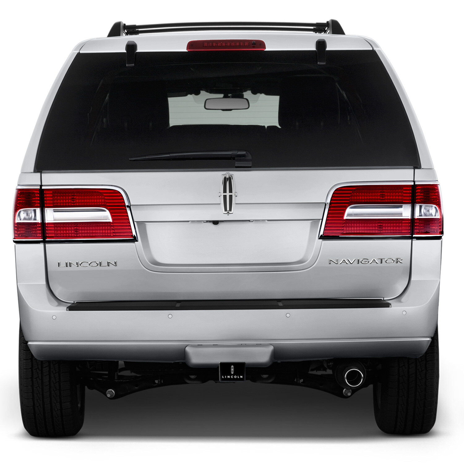 Lincoln Logo UV Graphic Metal Plate on ABS Plastic 2″ Tow Hitch Cover