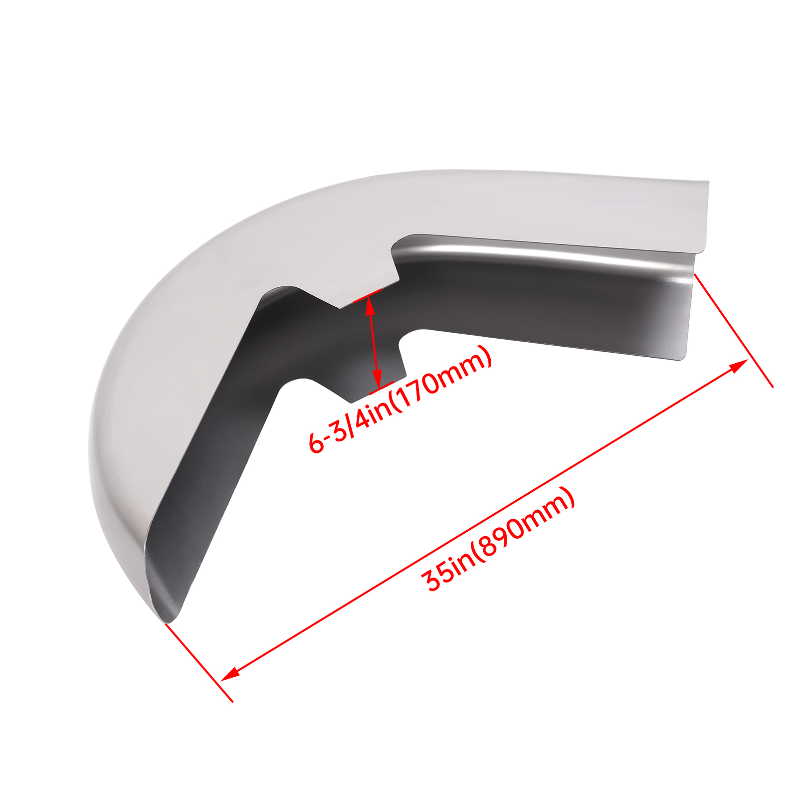 For Harley Touring Bagger Softail Models 23″ Wrap Front Fender Wheel Steel