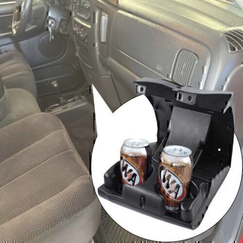 Dashboard Drink Holder Front Center Black Plastic Folding Cup Holder Durable
