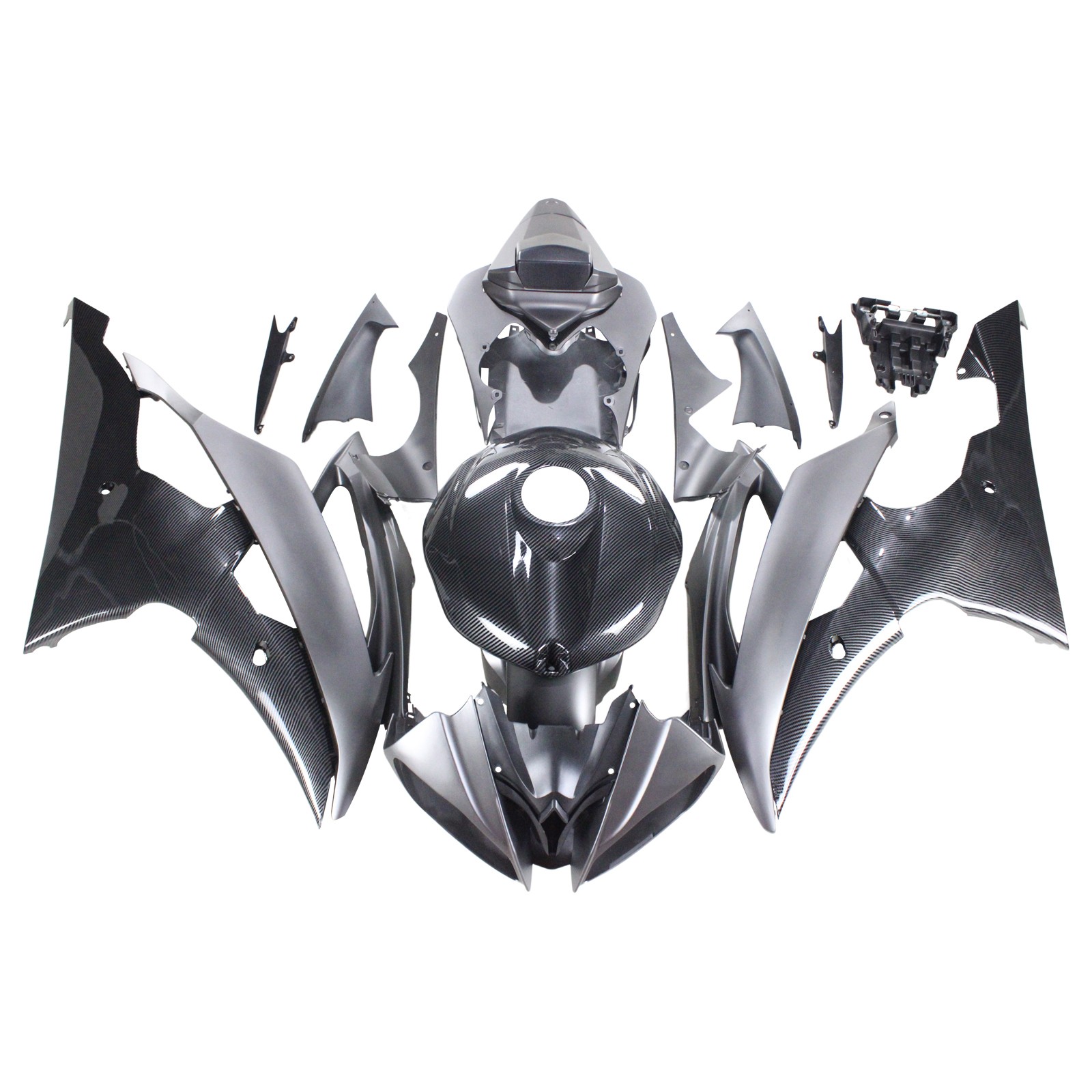 Injection Fairing Kit Bodywork Plastic ABS For Yamaha YZF 600 R6 2008-2016 2015