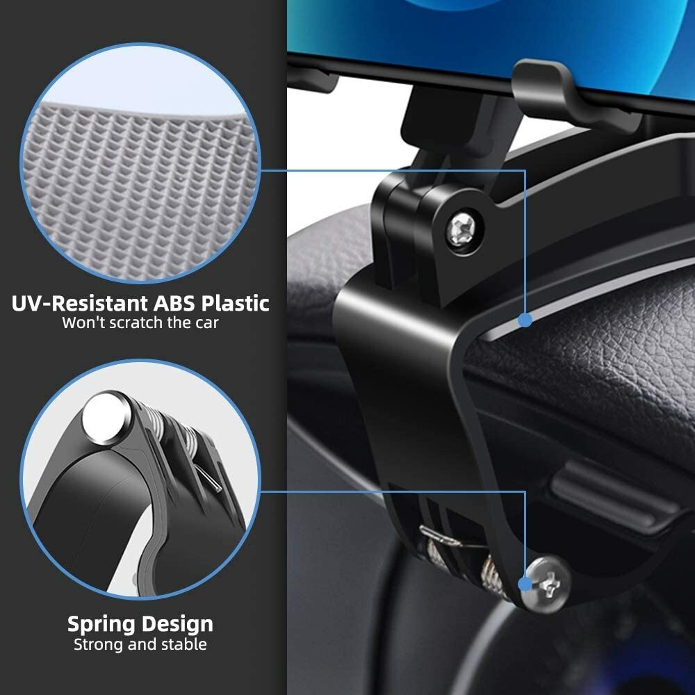 360° Rotation Dashboard Universal Car Phone Holder Mount for iPhone Samsung USA