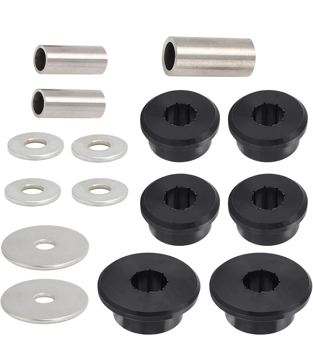 AUTOVIC Polyurethane Front Differential Side Mount Bushings for Hummer H3 H3T…