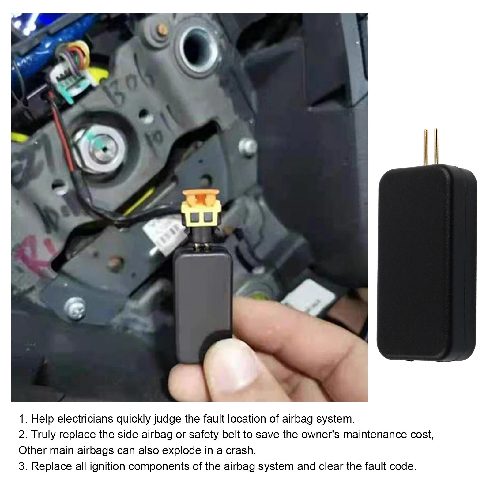 20PCS Car Simulator Emulator SRS Resistor Bypass Fault Finding Diagnostic Tools