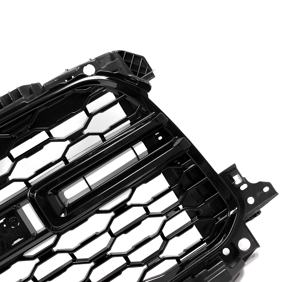 New For 2019-2024 Ram 2500 3500 Tradesman Gloss Black Front Bumper Grille Grill