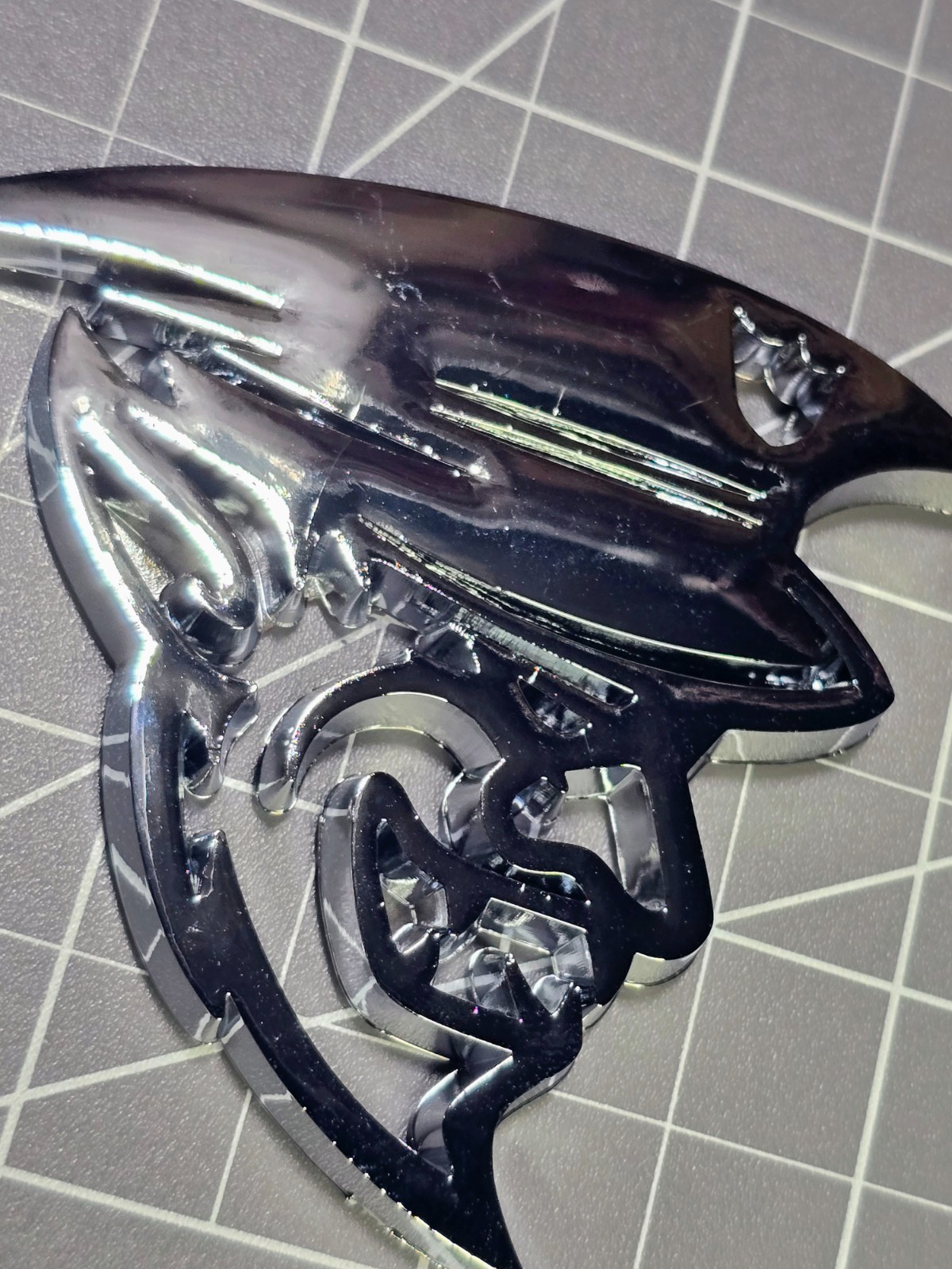 Dodge Pursuit CHROME Side Marker Heads LARGE