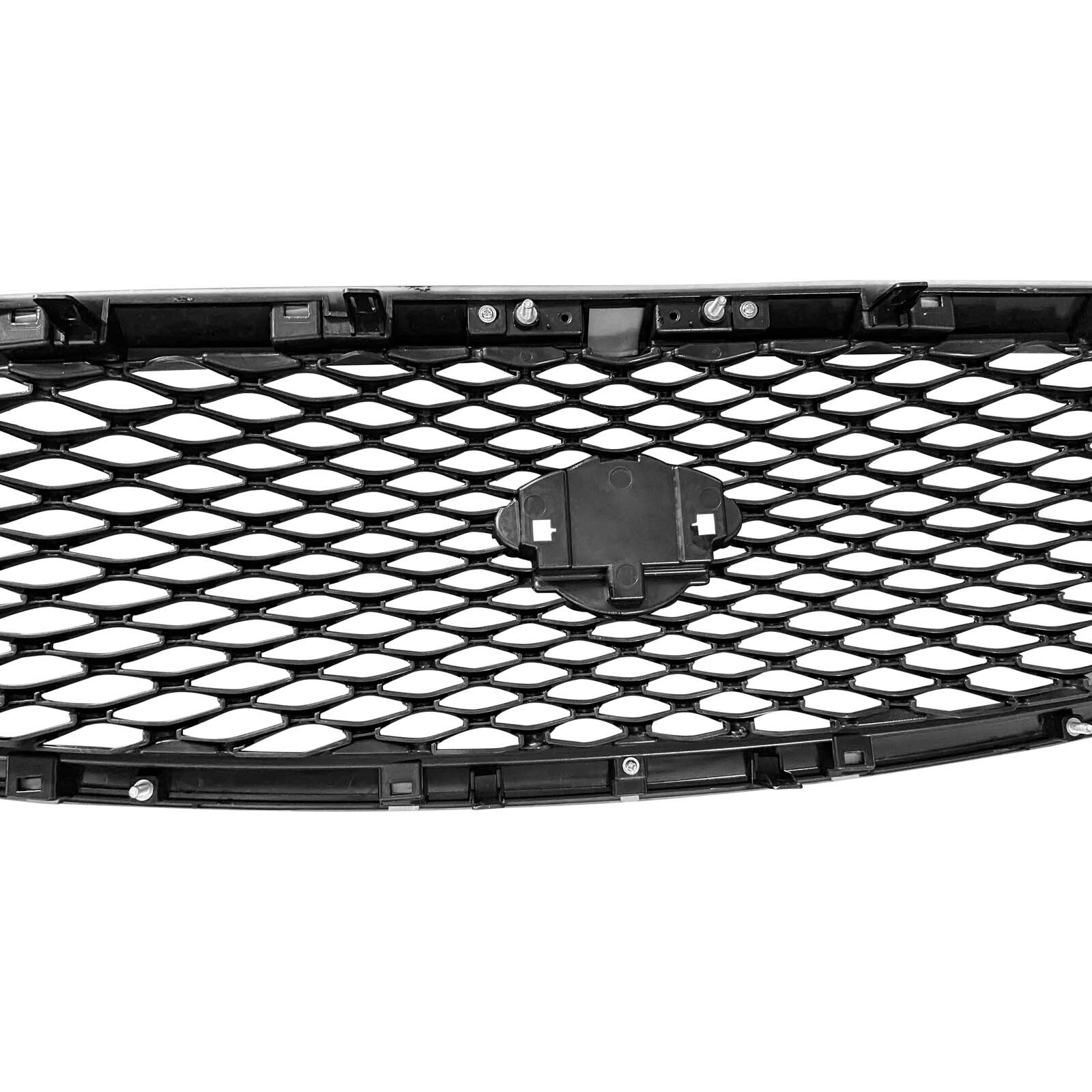 Fit 2014 2015 2016 2017 Infiniti Q50 JDM Front Bumper Upper black Grille Grill