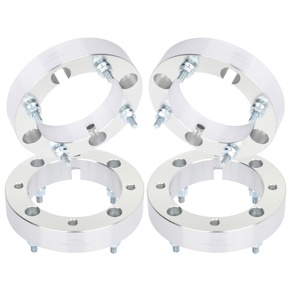 4Pcs 1.5″ 4×156 Wheel Spacers 10×1.25 For 2015-2023 Polaris Scrambler 850
