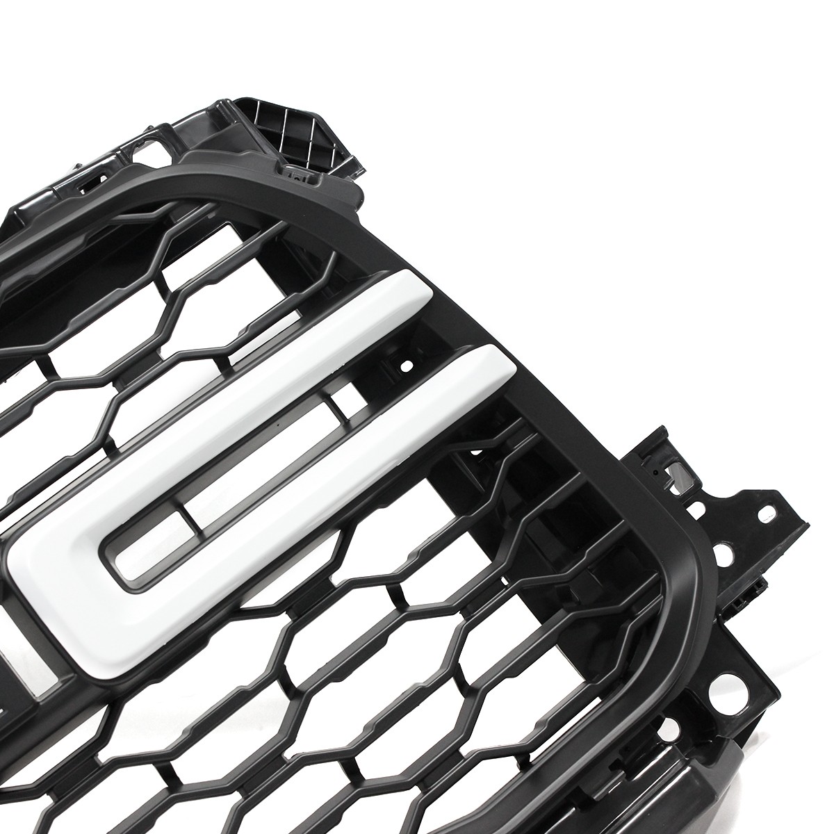 Bright White Front Bumper Grille For 2019-2024 Ram 2500 3500 Tradesman Limited
