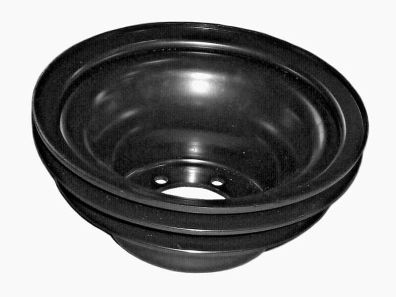 Fits 70 71 72 73 74 Big Block 440 and Small Block 340 Crank Pulley 2 Groove NEW