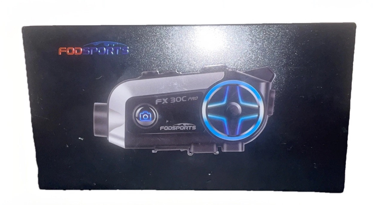 1Pcs FX30C PRO Motorcycle Headset Bluetooth Helmet Intercom