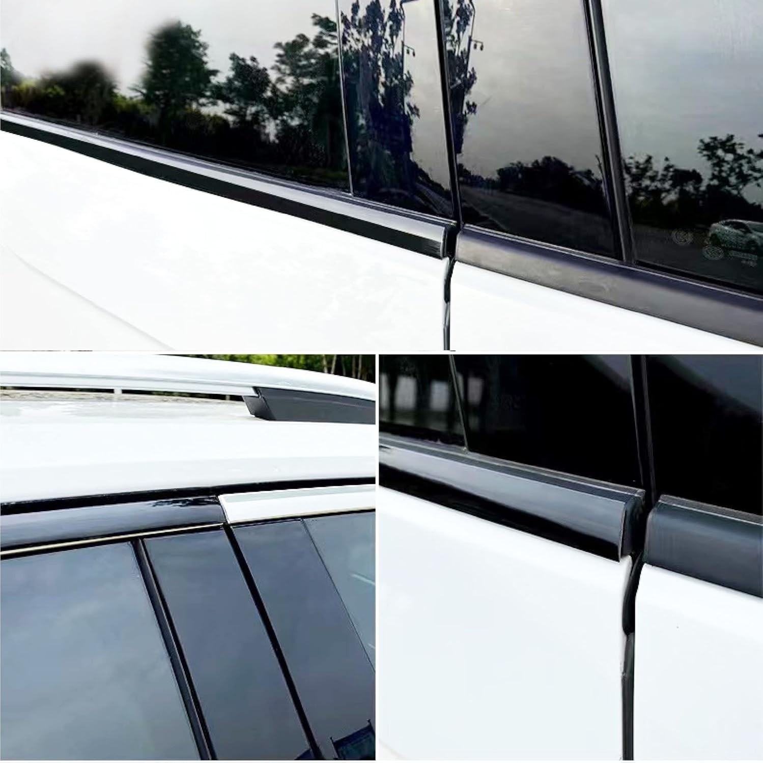 Flexible 16FT Scratch-Proof Trim Strip for Universal Vehicle and Furniture Fit