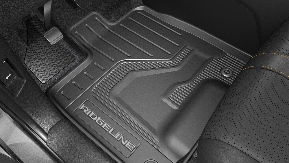 2017-2024 Genuine Honda Ridgeline High Wall All Season Floor Mats 08P17-T6Z-110B