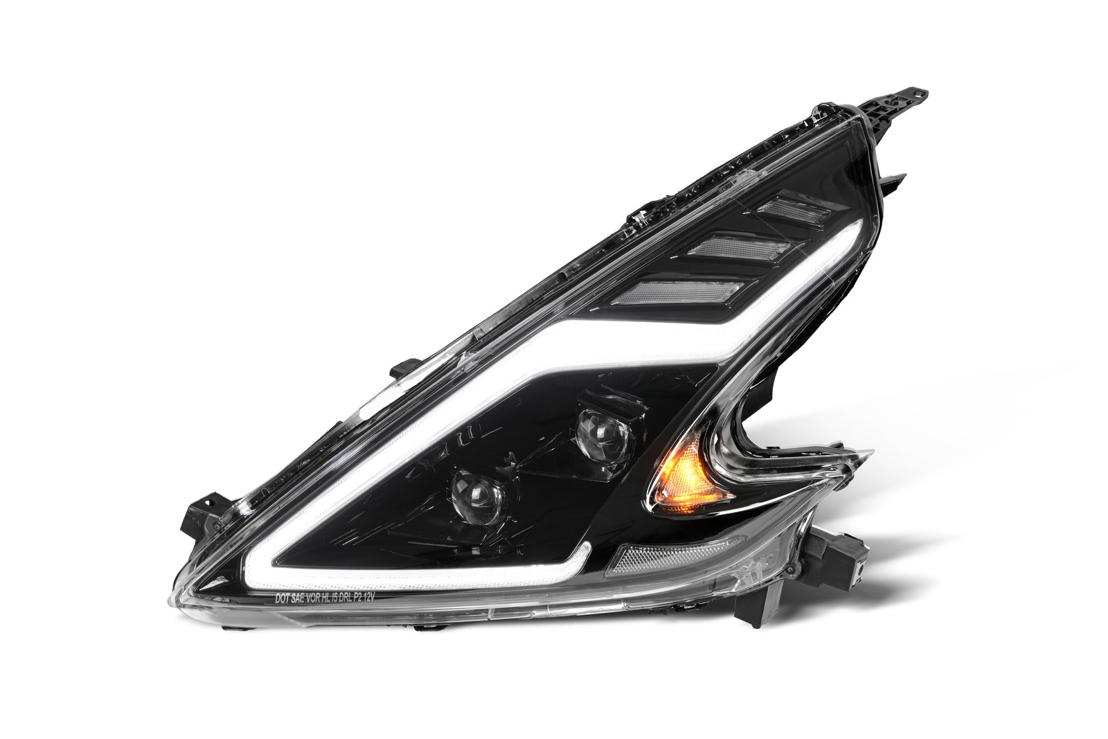 LED Projector Headlights Front Lamp RH+LH For Nissan 370Z Fairlady Z34 2009-2021