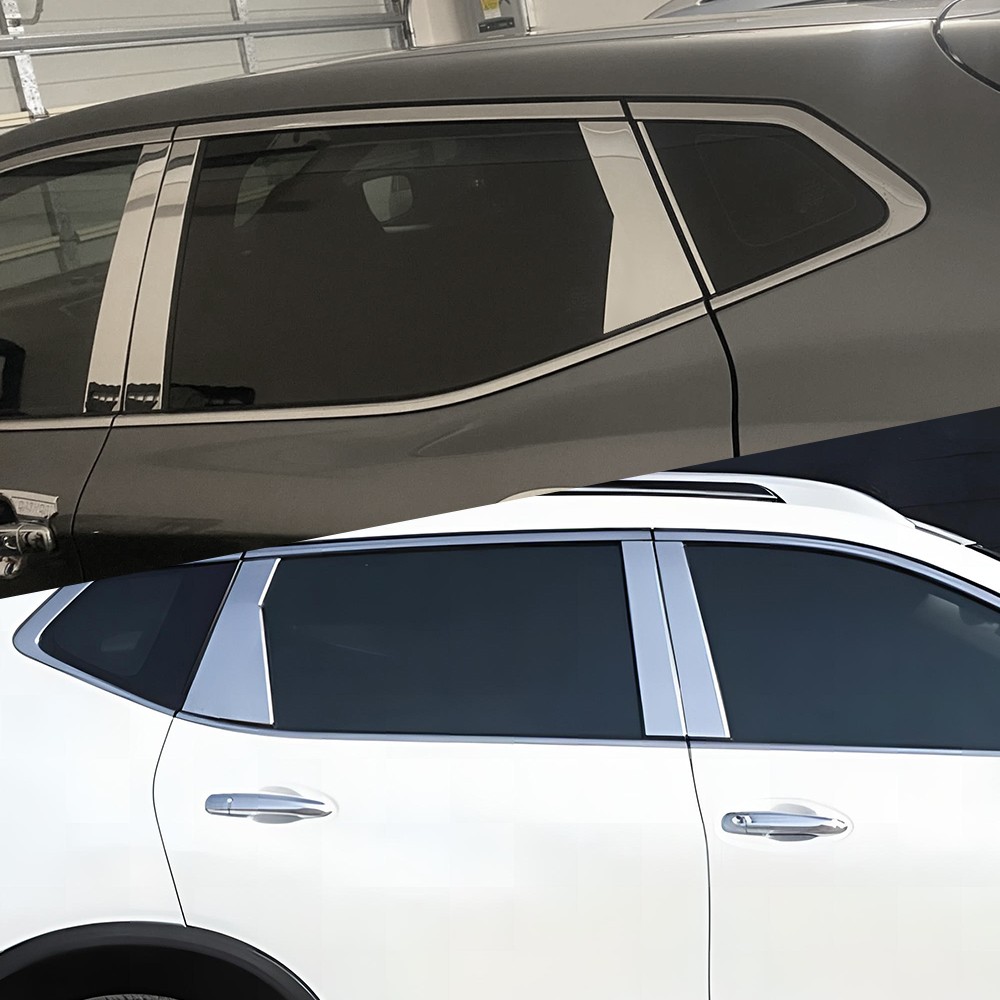 Chrome Plated Pillar Post Trims For Honda Accord 2018 2019 2020 2021 2022 6-60X