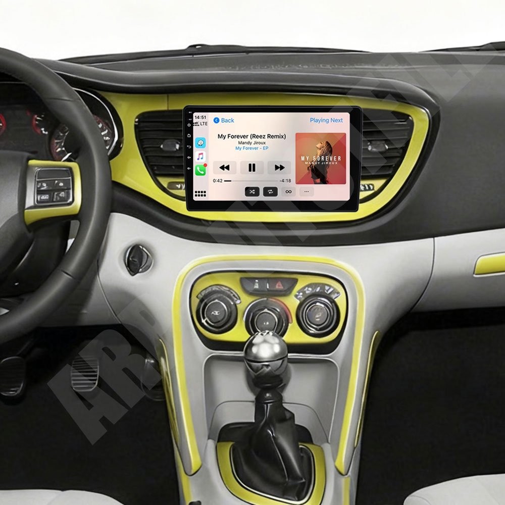 10.1″ FOR Dodge Dart 2012-2016 Car Radio GPS 4+64G CarPlay Android 15 MP5 PLAYER