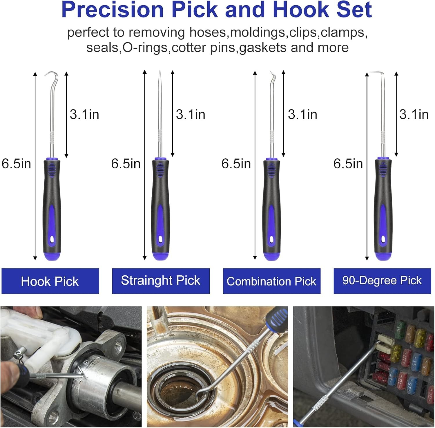 Trim Removal Tool Kit 250Pcs Car Removal Tool Kit Pry Tool Set Auto Clip Plie…