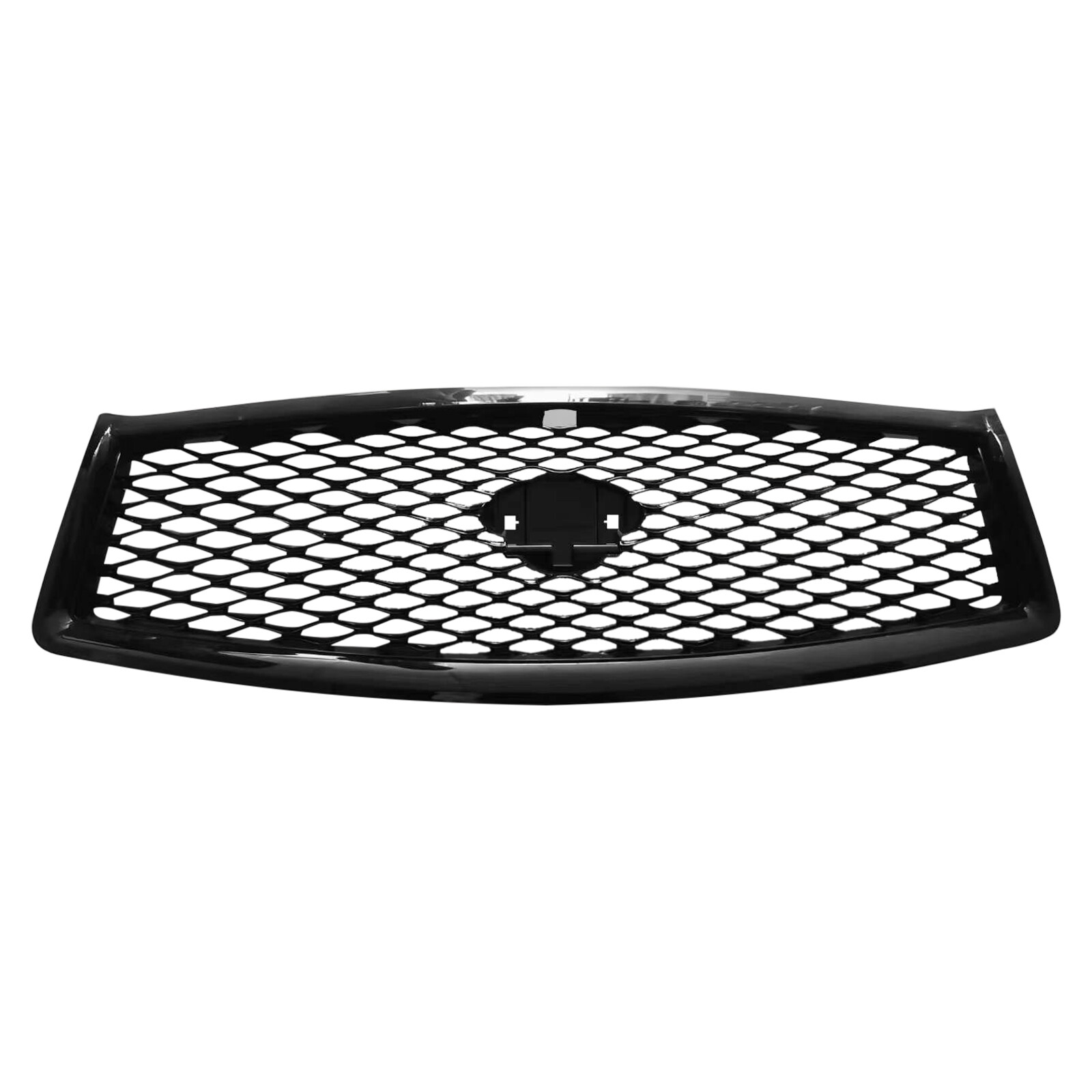 Fit 2014 2015 2016 2017 Infiniti Q50 JDM Front Bumper Upper black Grille Grill