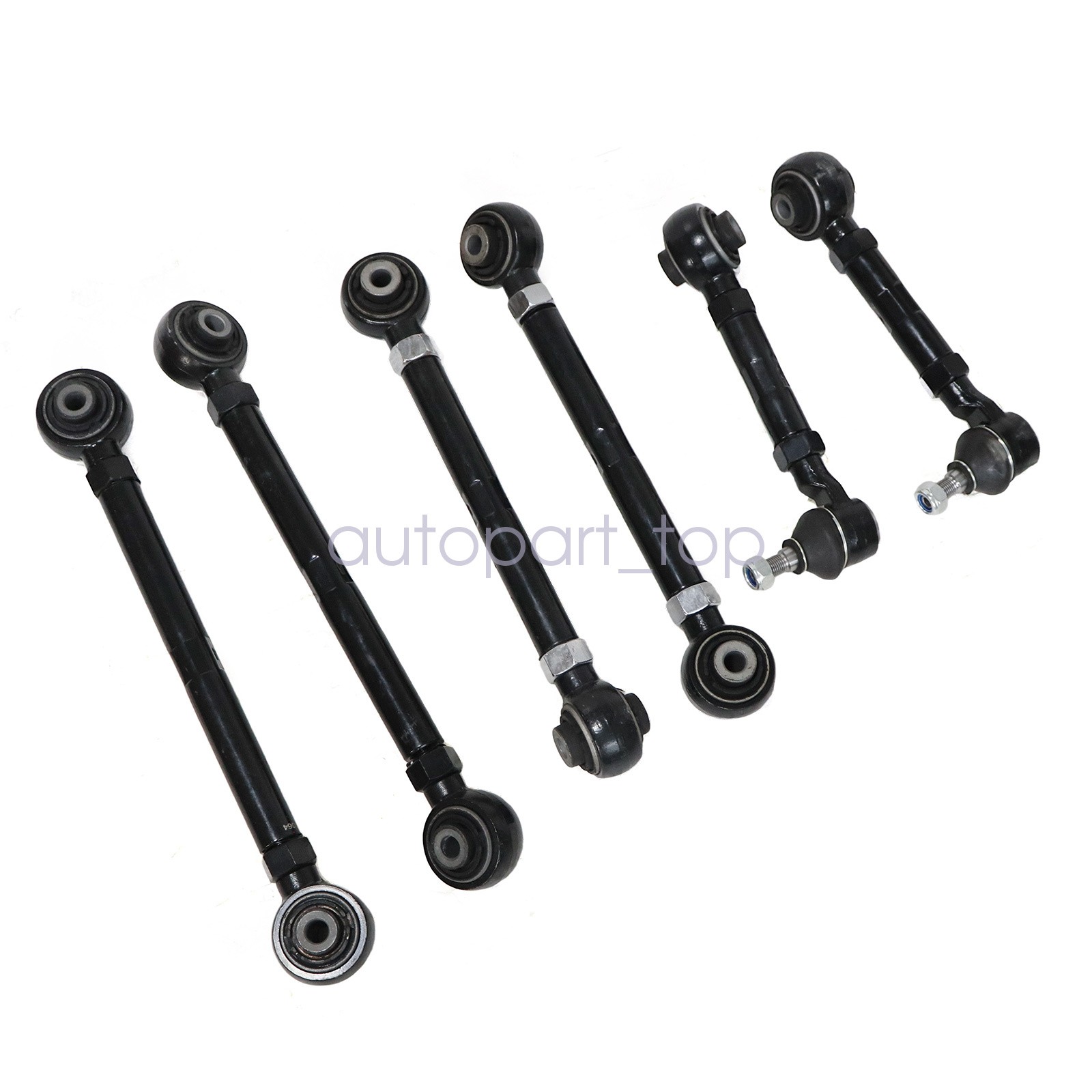 Rear Upper + Lower Control Camber Arms For 2003-2007 Honda Accord 6Pcs US