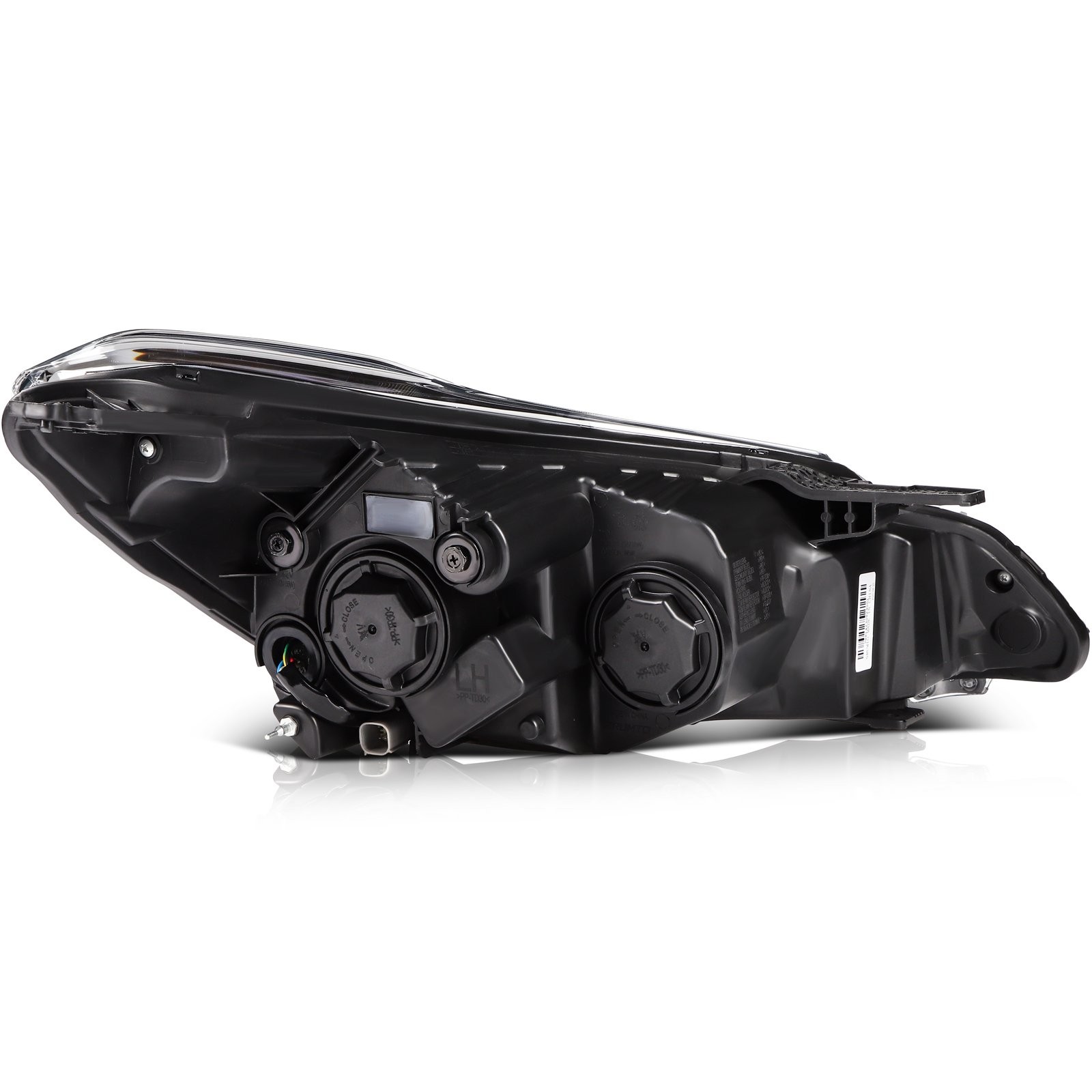 Front Driver Side Headlight Assembly For 2019-2022 Chevrolet Spark 1.4L Black