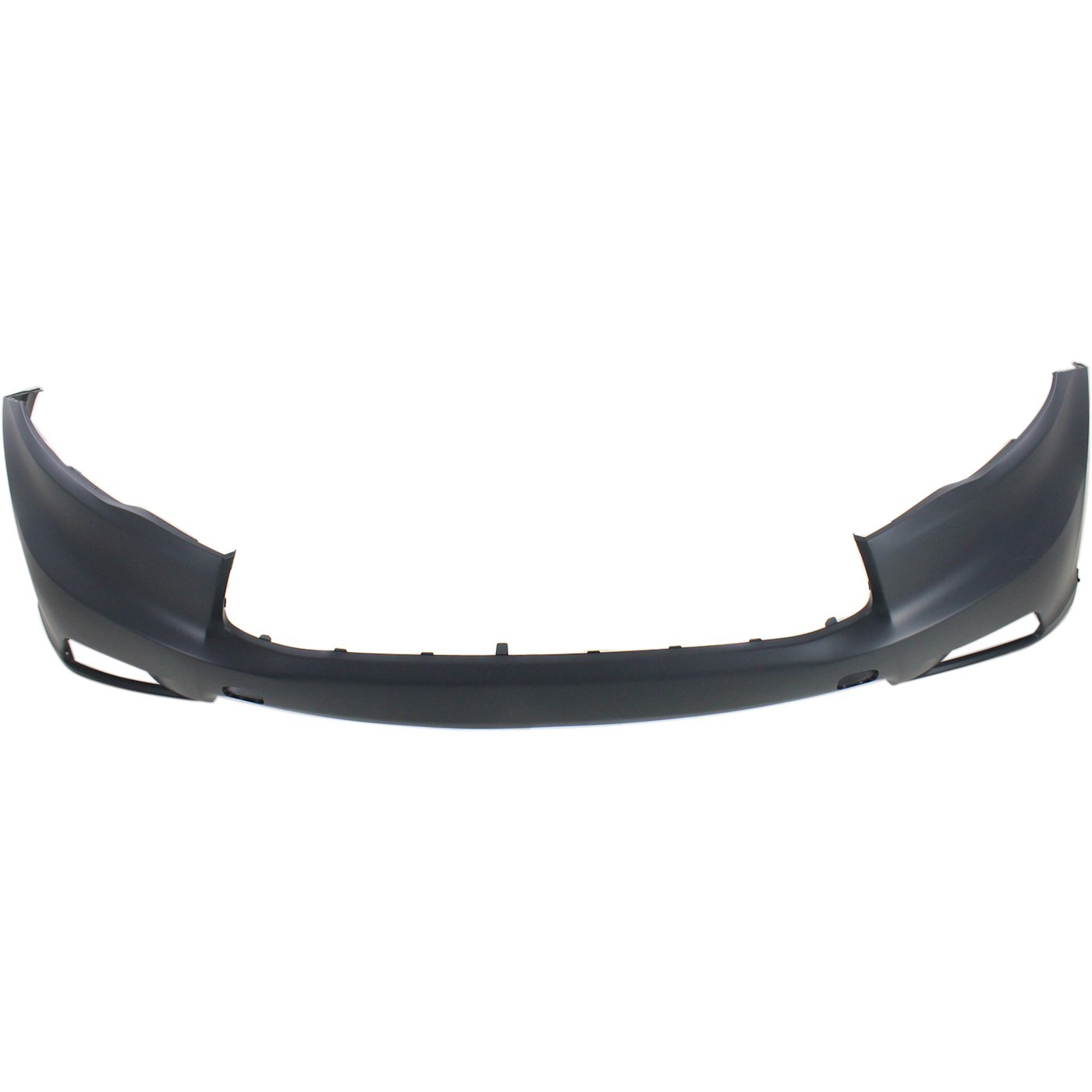 Front Upper Bumper Cover For 2014-16 Toyota Highlander w/ fog lamp holes Primed