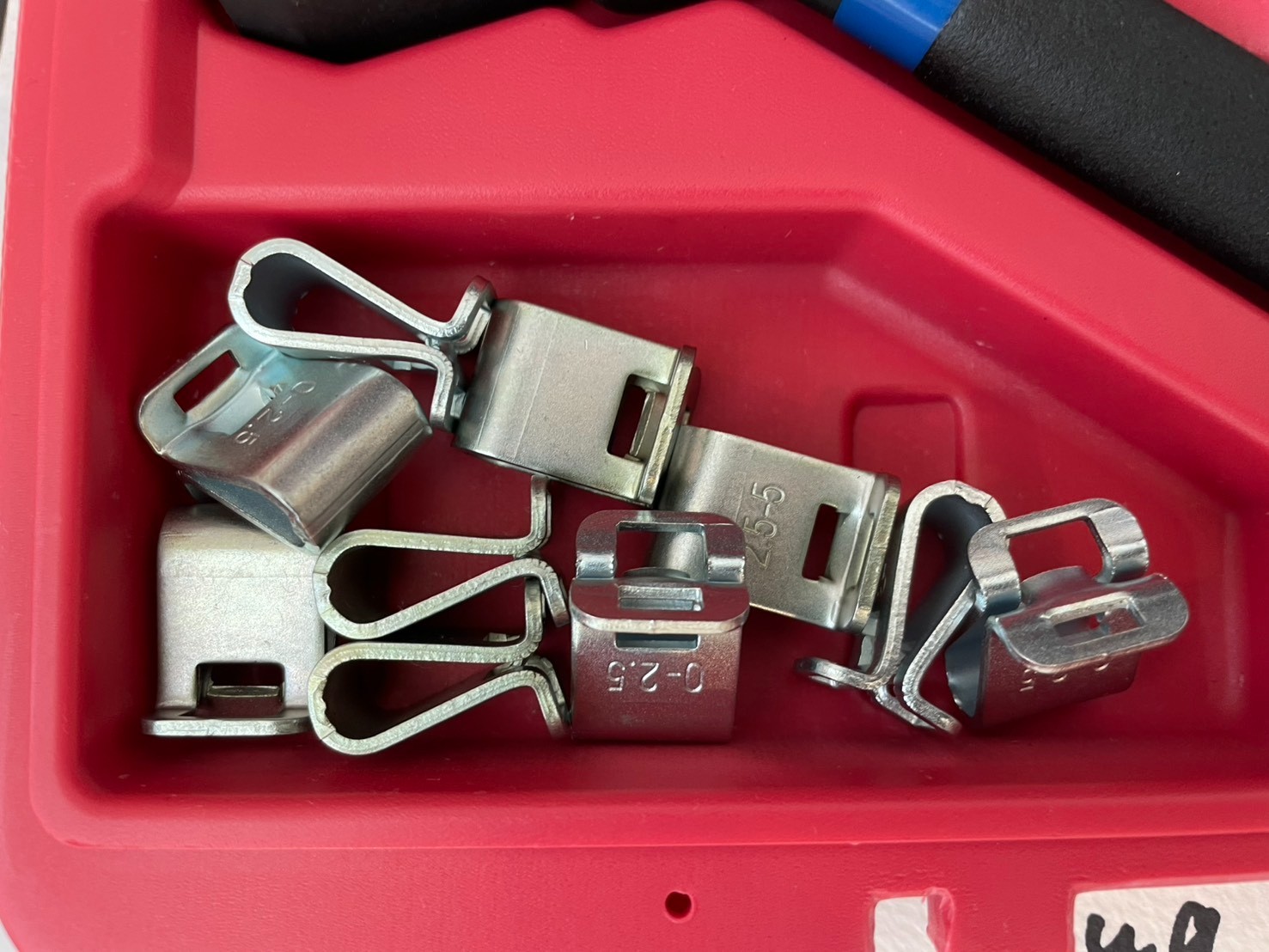 JTC-2557 FIXING CLAMP SET 0.1~5mm clips to Install and Remove Clamps JTC2557