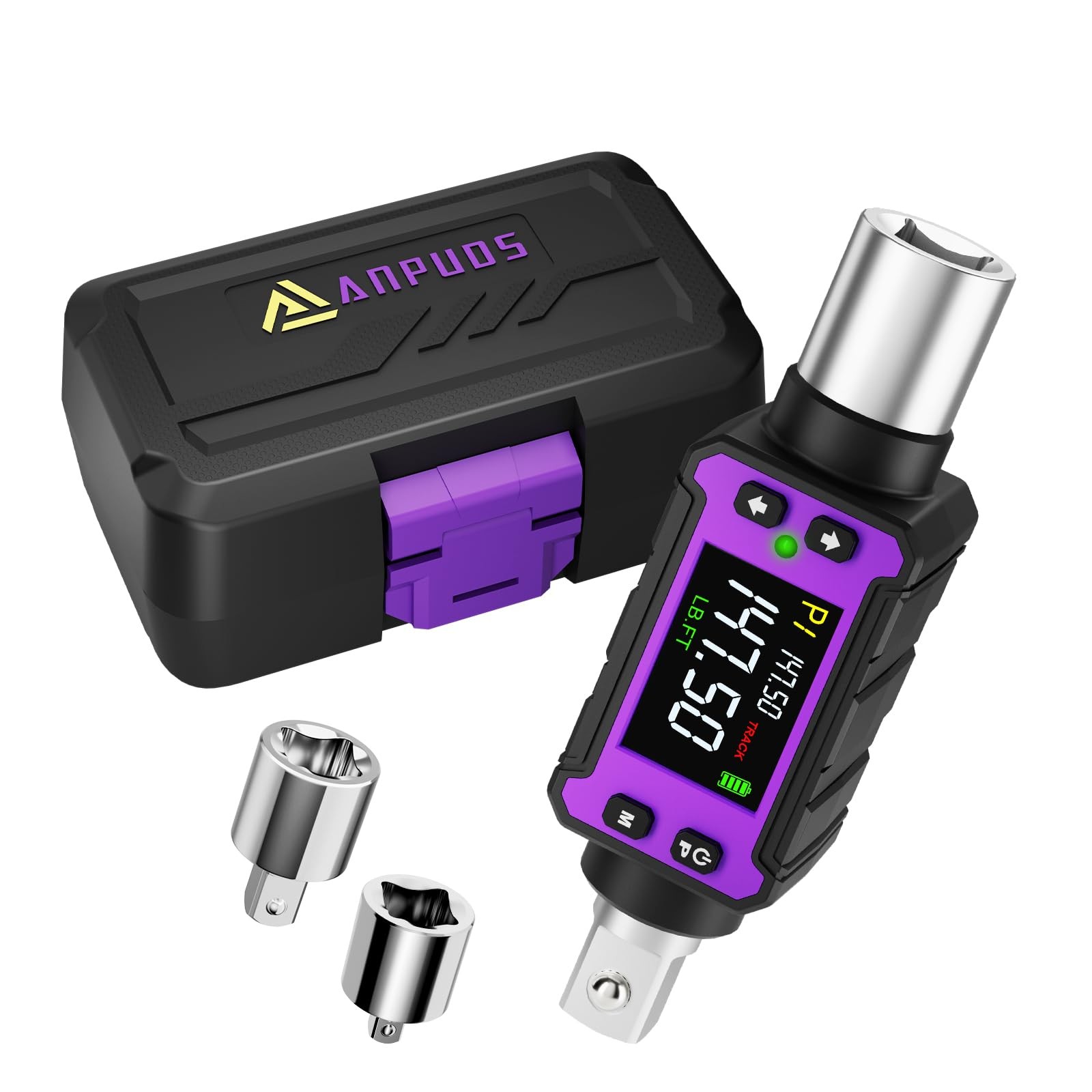 1/2″ Digital Torque Adapter 2.9-147.6 Ft.lb/4-200 Nm with LED Buzzer