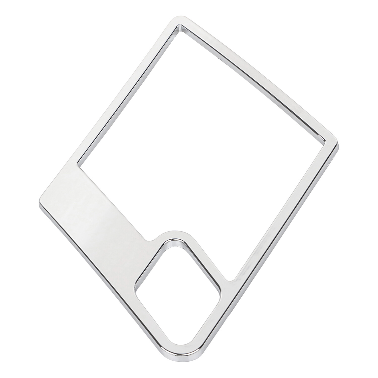 Chrome ABS Plastic Front Speaker Trim For Honda Goldwing 1500 GL1500A Aspencade