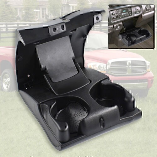 Dashboard Drink Holder Front Center Black Plastic Folding Cup Holder Durable