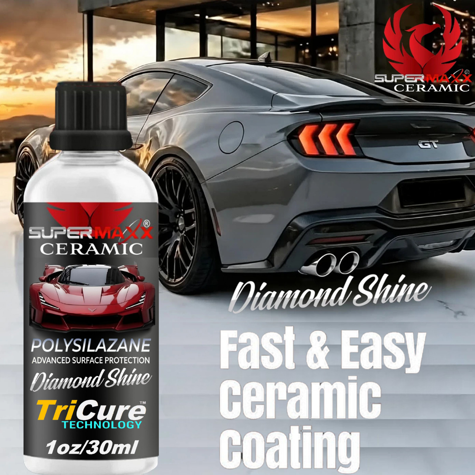 CERAMIC PRO GRADE CAR COATING 5 YEAR SCRATCH RESISTANT ADVANCED PAINT PROTECTION