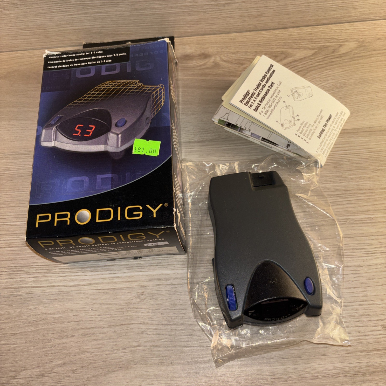Tekonsha Prodigy 90185 Trailer Brake Controller Unit Only