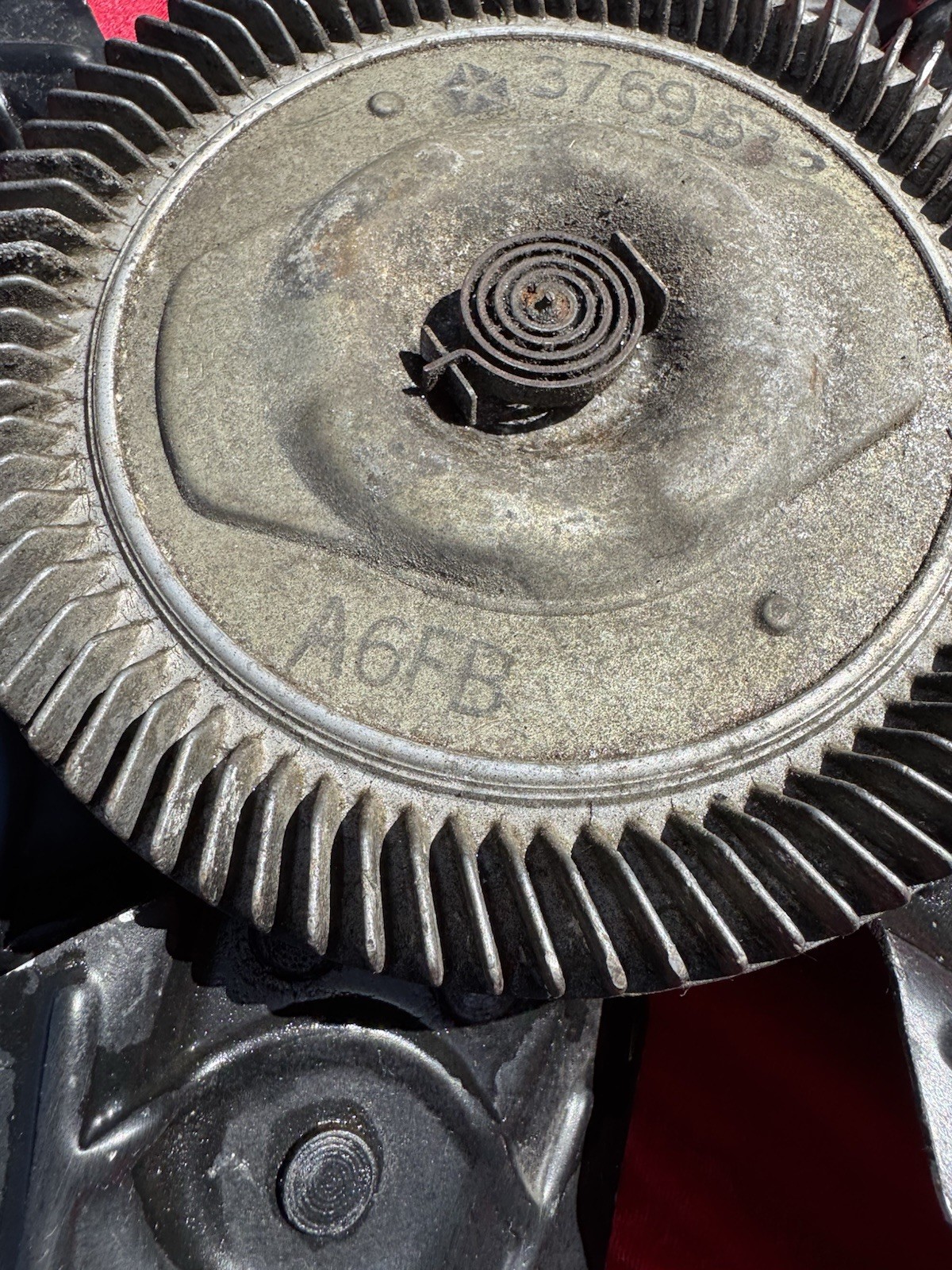 Mopar Challenger Cuda Roadrunner 340 383 440 426 19” 7 Blade Clutch Fan 3462149