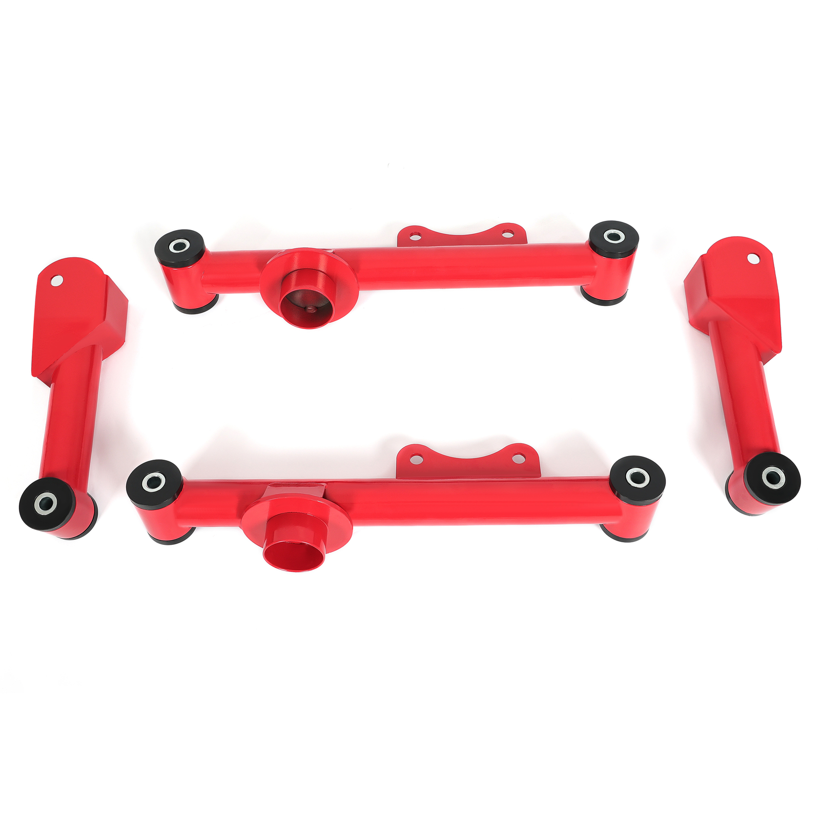 For Mustang 79-04 Rear Upper Lower Tubular Control Arms + Subframe Connector Kit