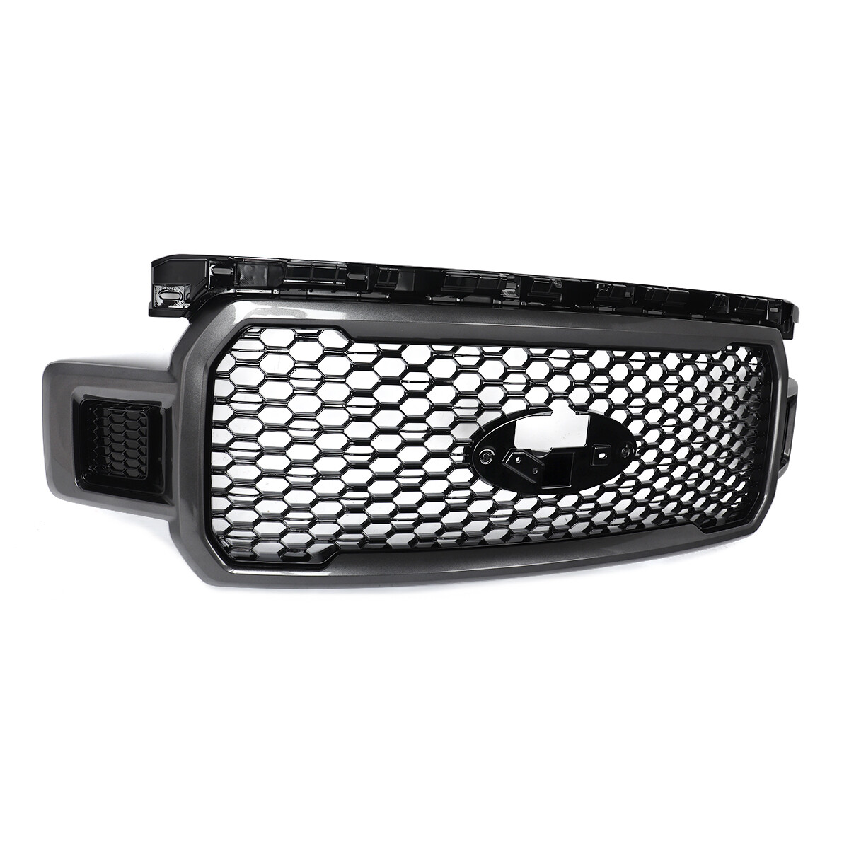 Front Radiator Grille Assembly J7 Magnetic Metallic For Ford F-150 F150 2018-20