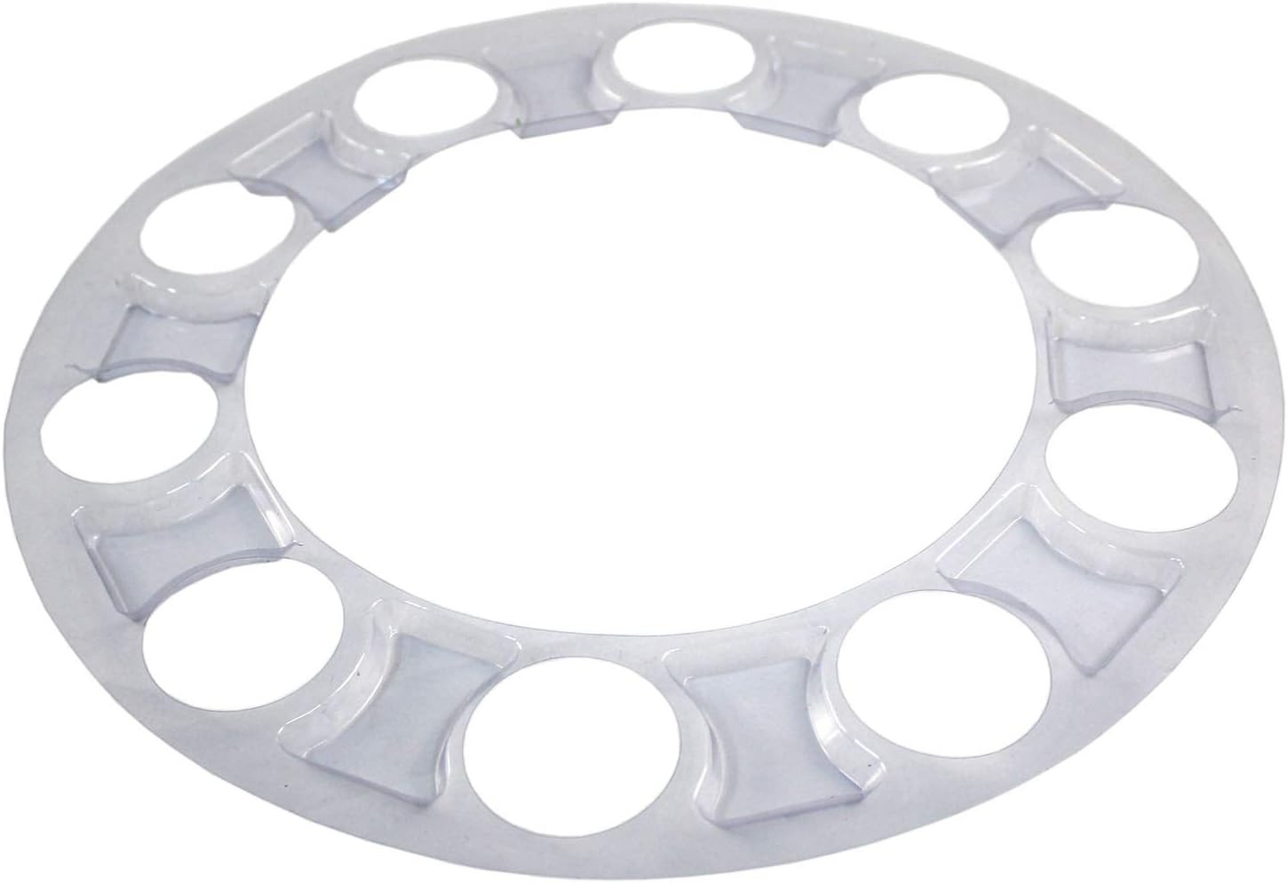 Chrome Hub Cover Semi Truck Wheel Kit Axle Cover 33mm Lug Nut Complete