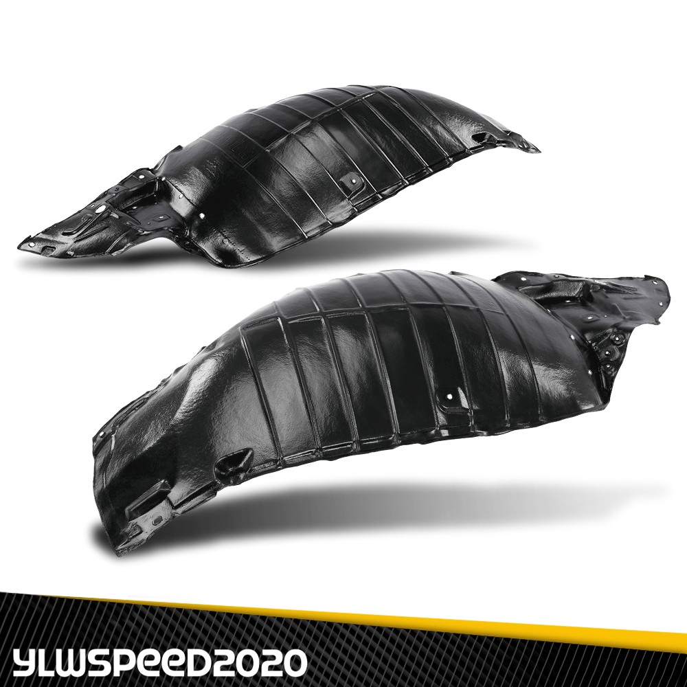 Front Driver & Passenger Side Fender Liners Set Fit For 2009-2020 Nissan 370Z