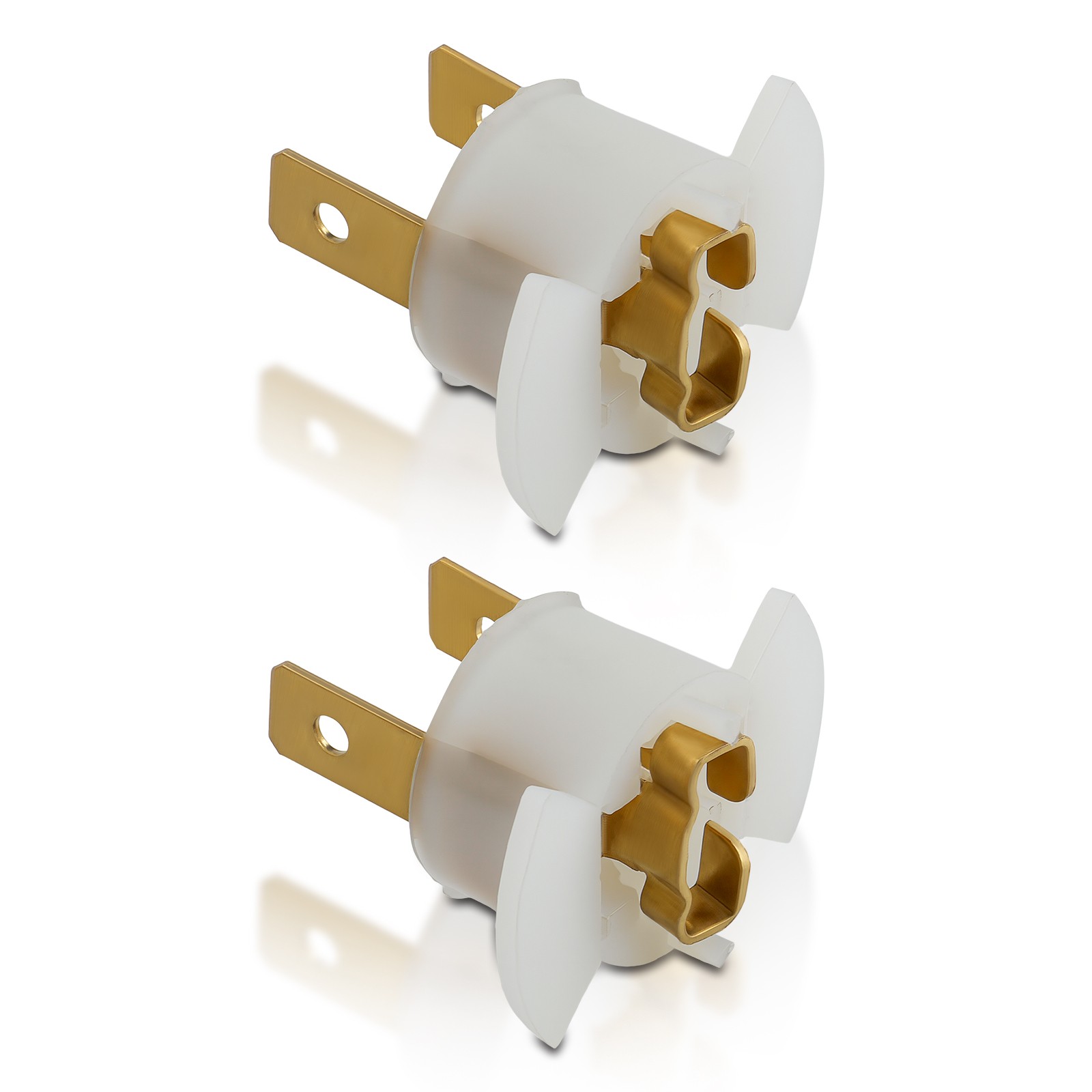Car H1 Halogen Headlight Bulb Socket Holder Adapter 33116-SD4-961 Pack of 2