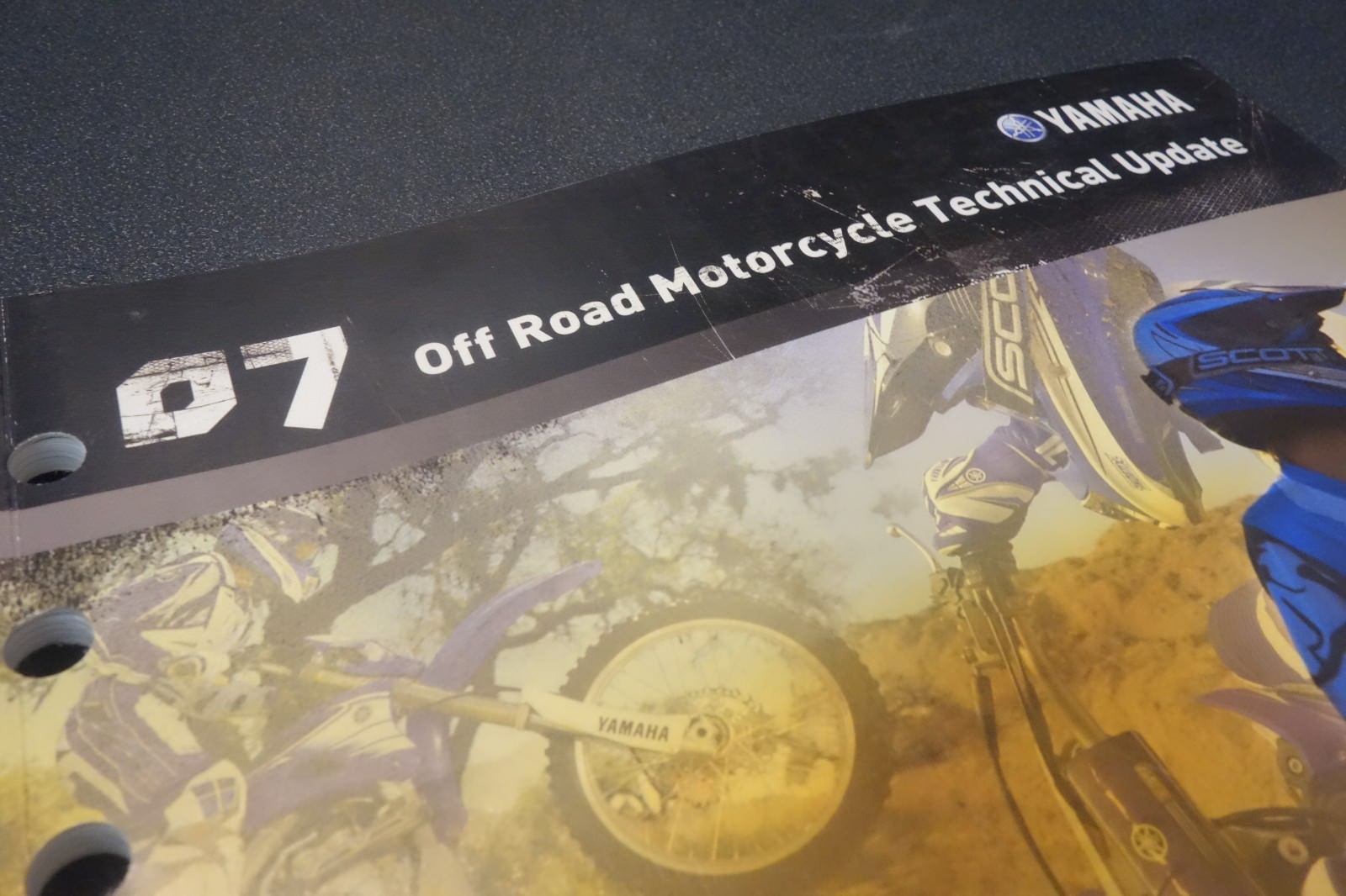 2007 Yamaha Off Road Motorcycle Technical Update Service Manual lit-175mi-dt-07
