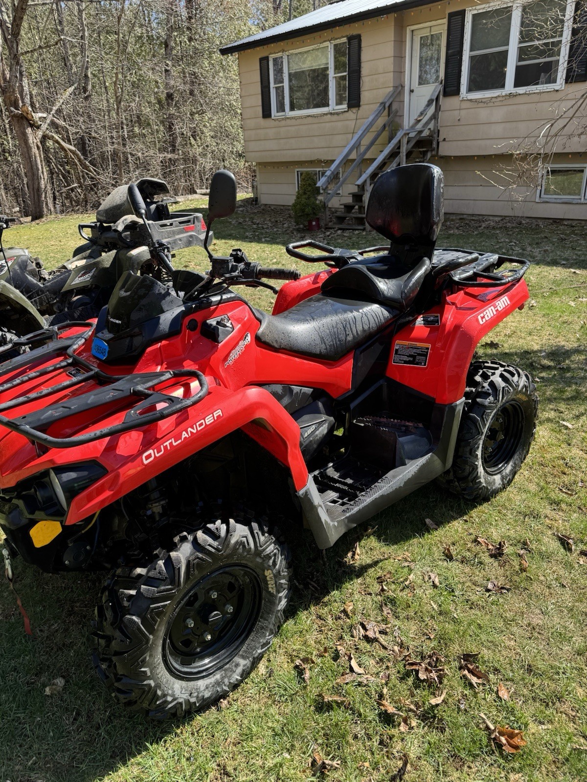 2018 CAN AM Outlander 450 With Front Winch And Ramps