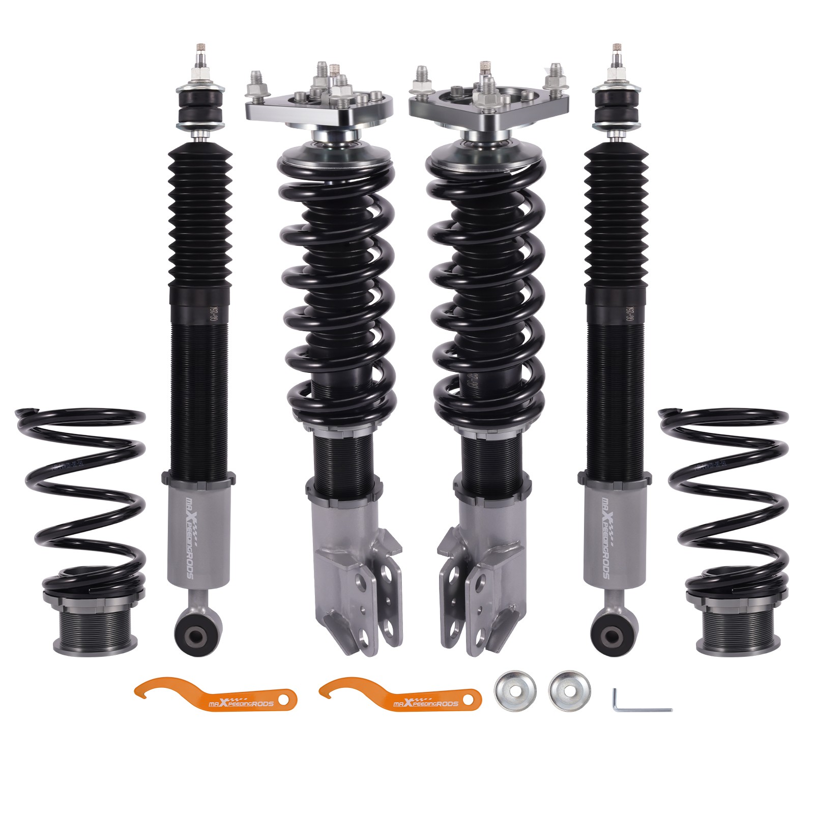 Maxpeedingrods 24 Way Damping Coilovers Suspension Kit for Ford Mustang 99-04