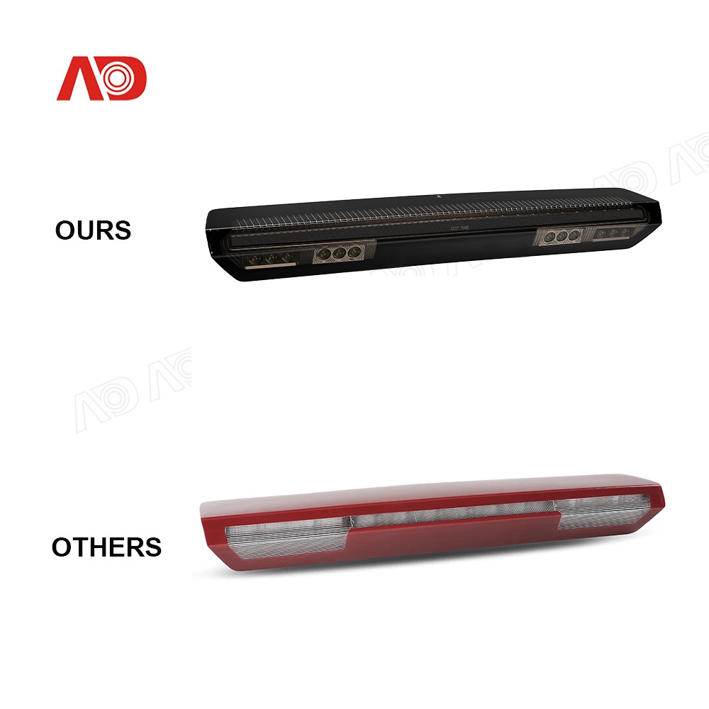 LED Third Brake Light Without Camera Hole For 19-2026 Chevy Silverado GMC Sierra