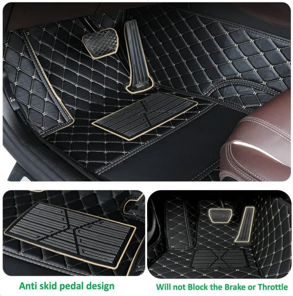 For Jaguar All Models Car Floor Mats Waterproof Cargo Liners Custom Carpets