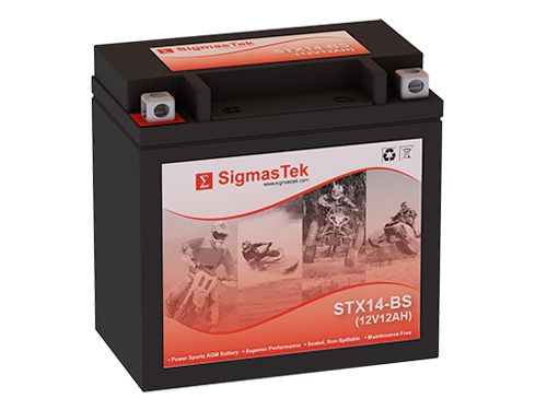 STX14-BS SLA Battery Replacement for Honda GL1500 Valkyrie 1500CC 1997-2003