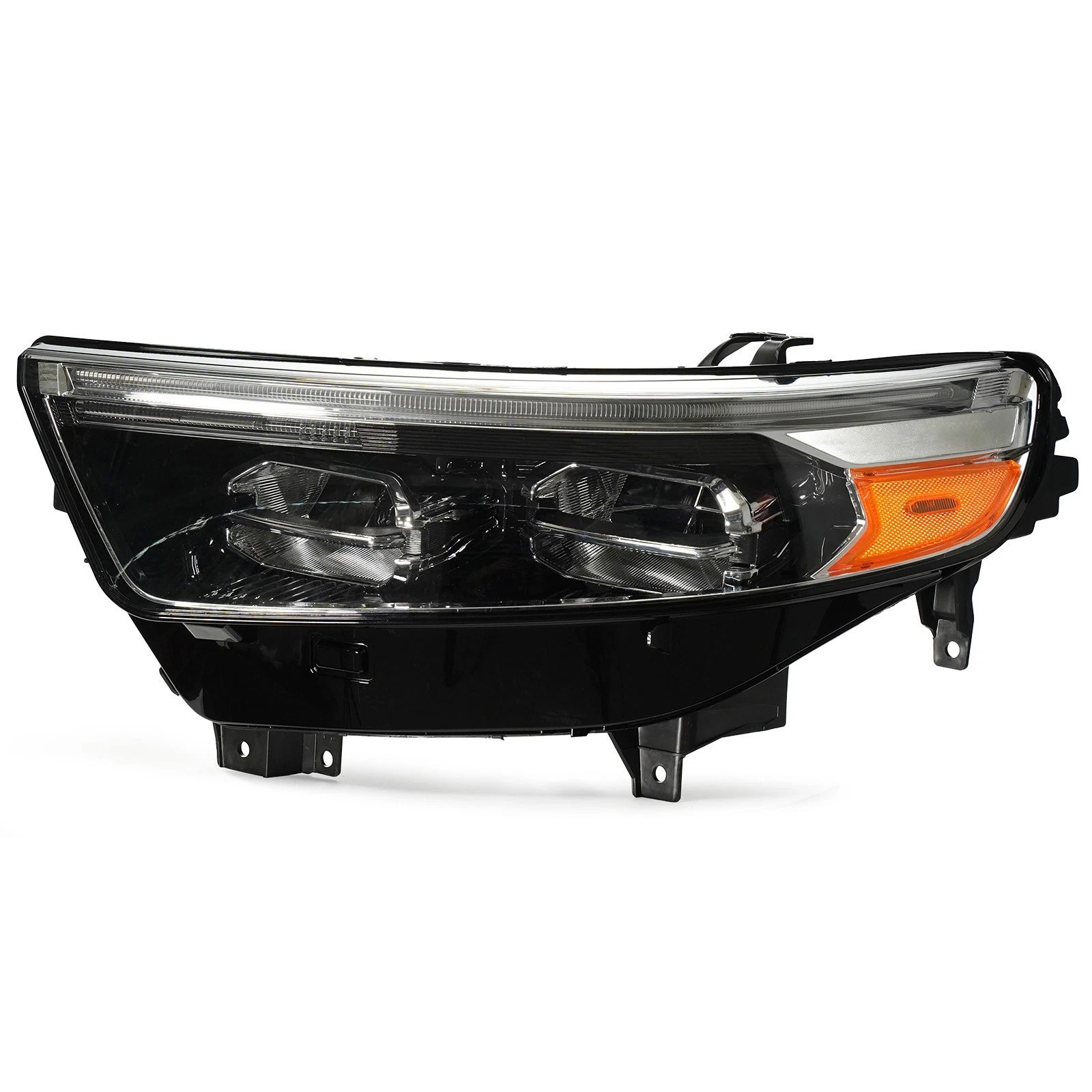 Full LED Headlight w/LED DRL For 2020-2024 Ford Explorer Driver Left Side Chrome