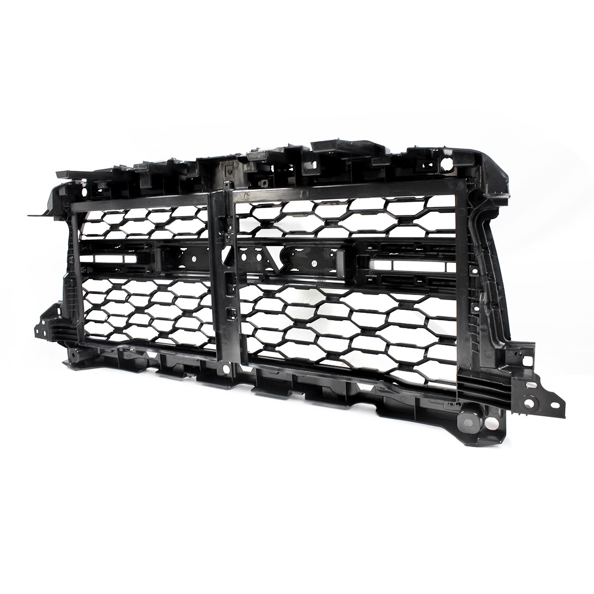 Matte Black W/Chrome Trim Front Bumper Grille For 2019-2023 2024 Ram 2500 3500