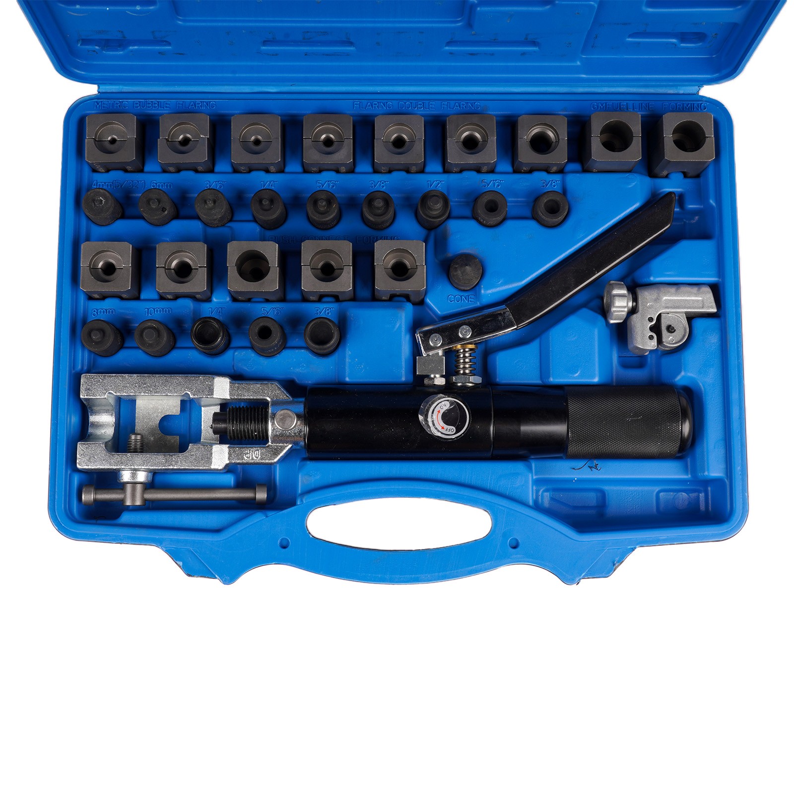 Hydraulic Flaring Tool Set 72475-PRC for Metric Bubble Flare 4.75 6 8 and 10mm